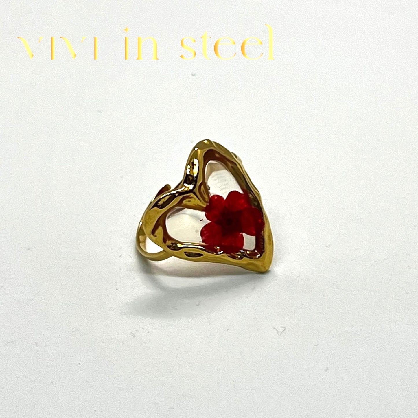 Anello in acciaio inossidabile da donna