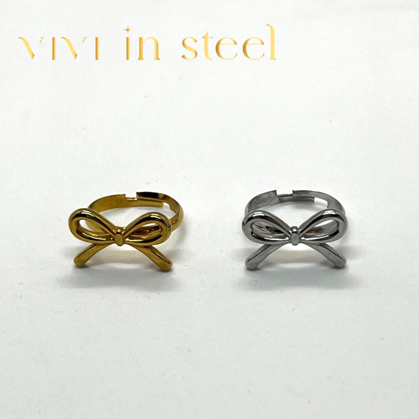 Anello in acciaio inossidabile da donna