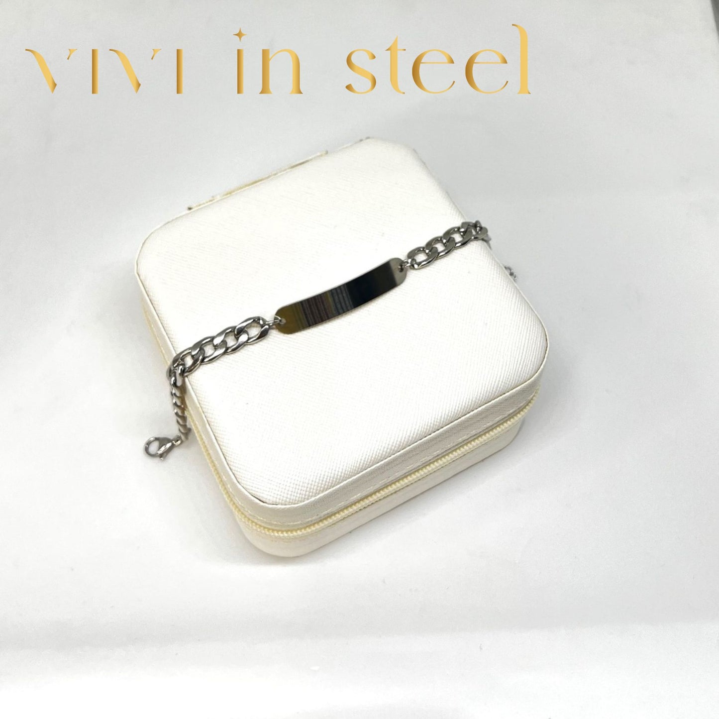 bracciale personalizzabile incisione