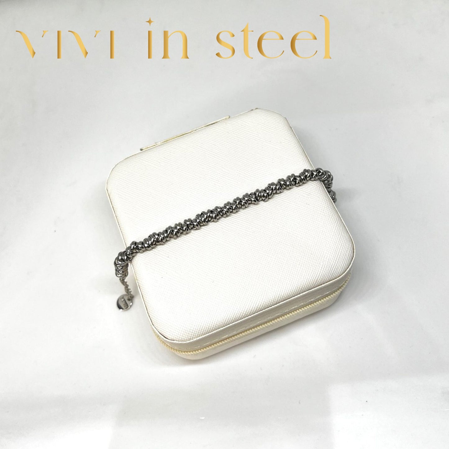 Bracciale nodino big silver