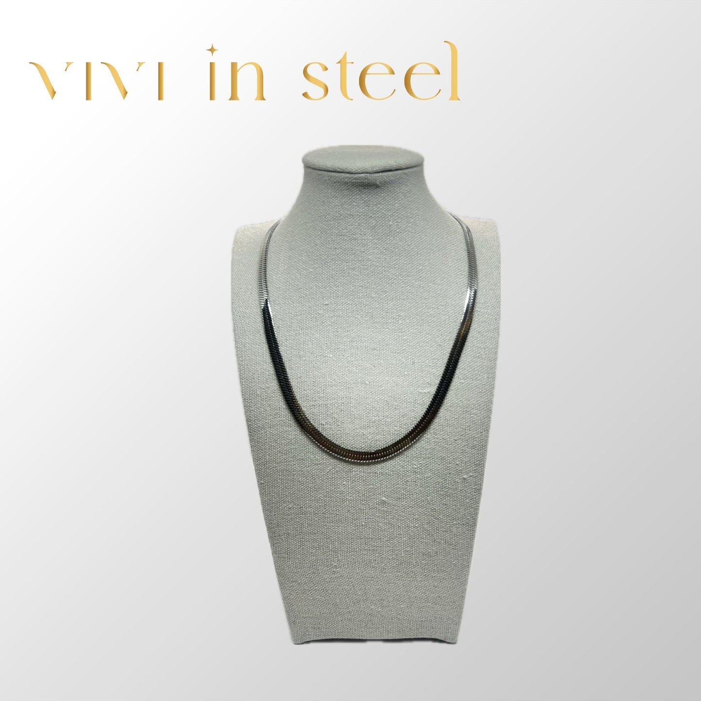 Collana snake slver