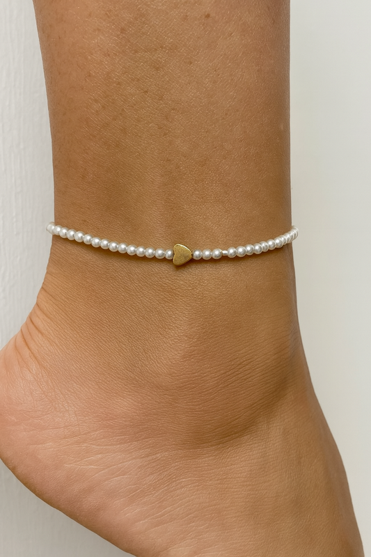 Cavigliera perle naturali