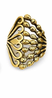 Anello Ventaglio D’oro