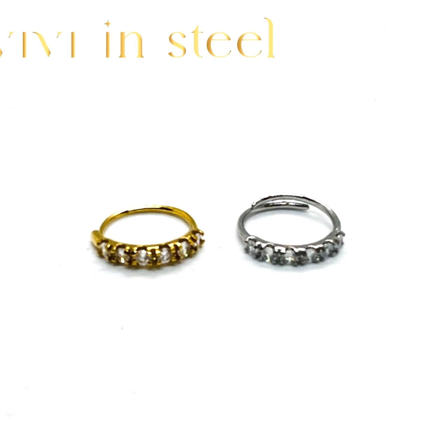 Anello in acciaio inossidabile da donna