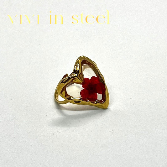 Anello in acciaio inossidabile da donna