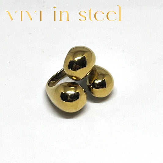 Anello in acciaio inossidabile da donna