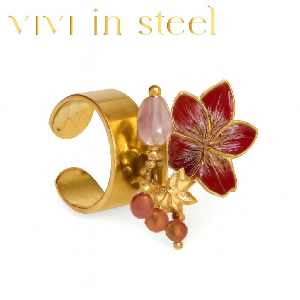 Anello acciaio Hanami