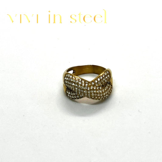Anello in acciaio inossidabile da donna