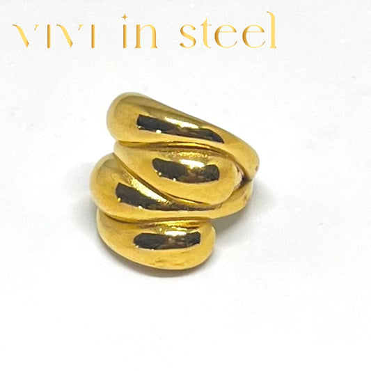 Anello in acciaio inossidabile da donna