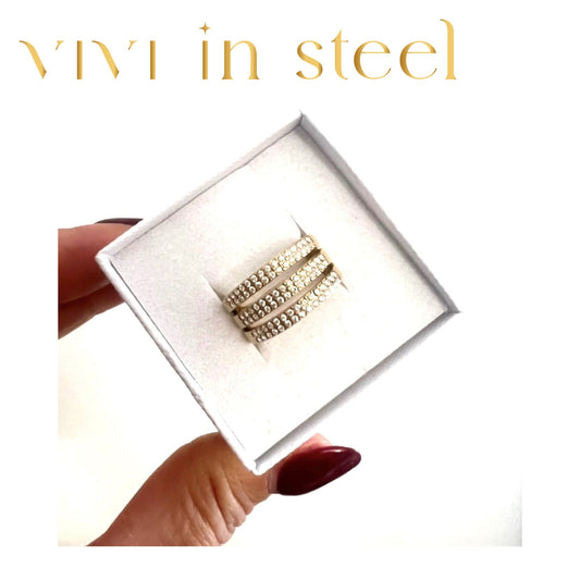 Anello Tris veretta fascia