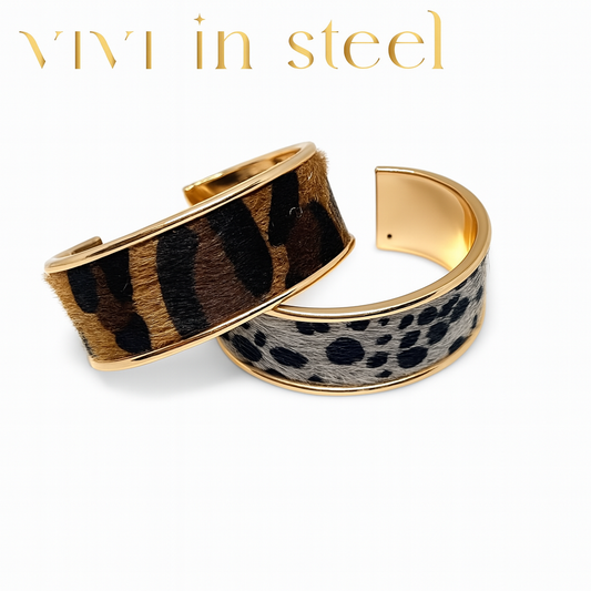 Bracciale maculato rigido