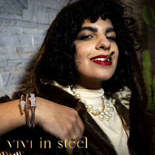 Bracciale vintage serpente