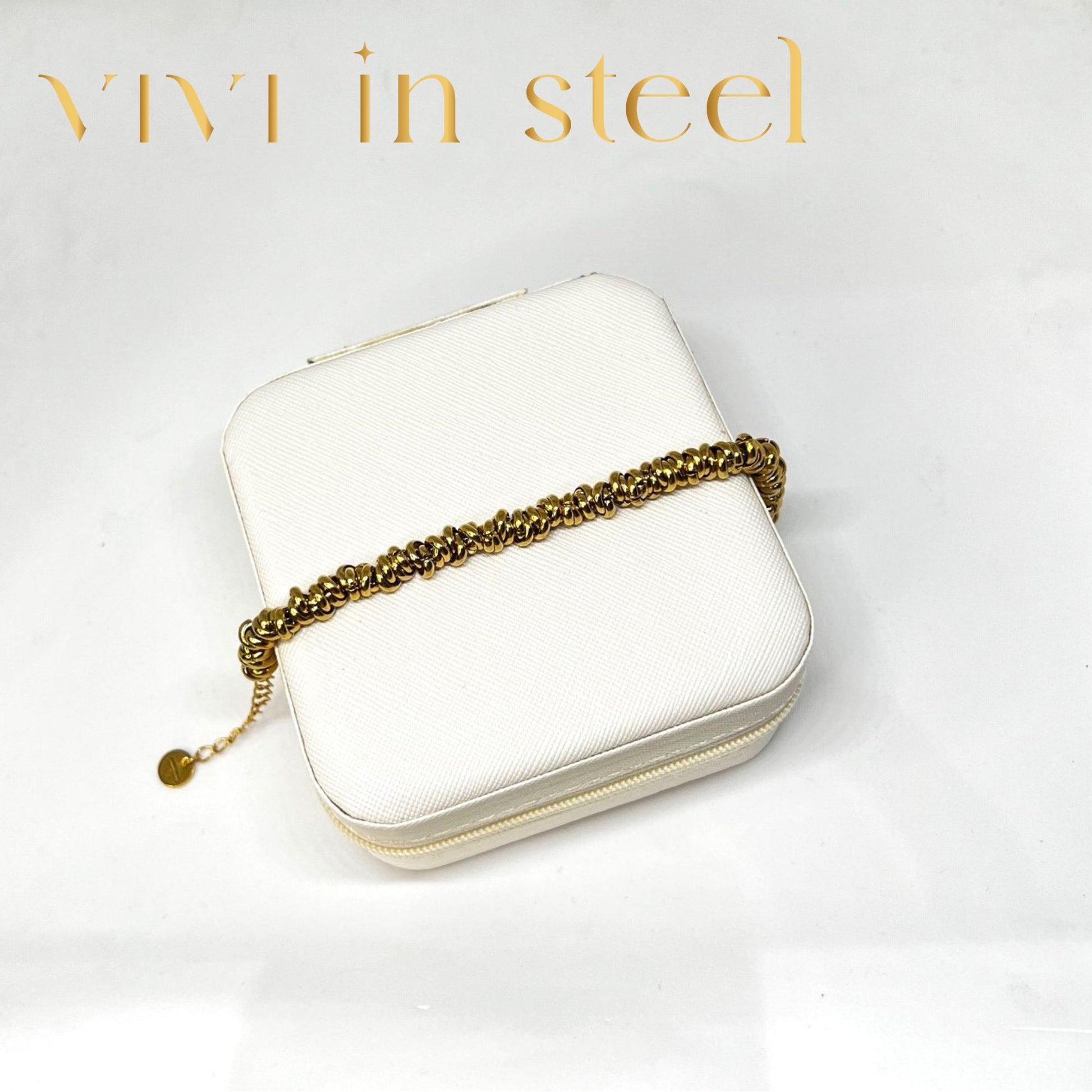 Bracciale nodino big gold