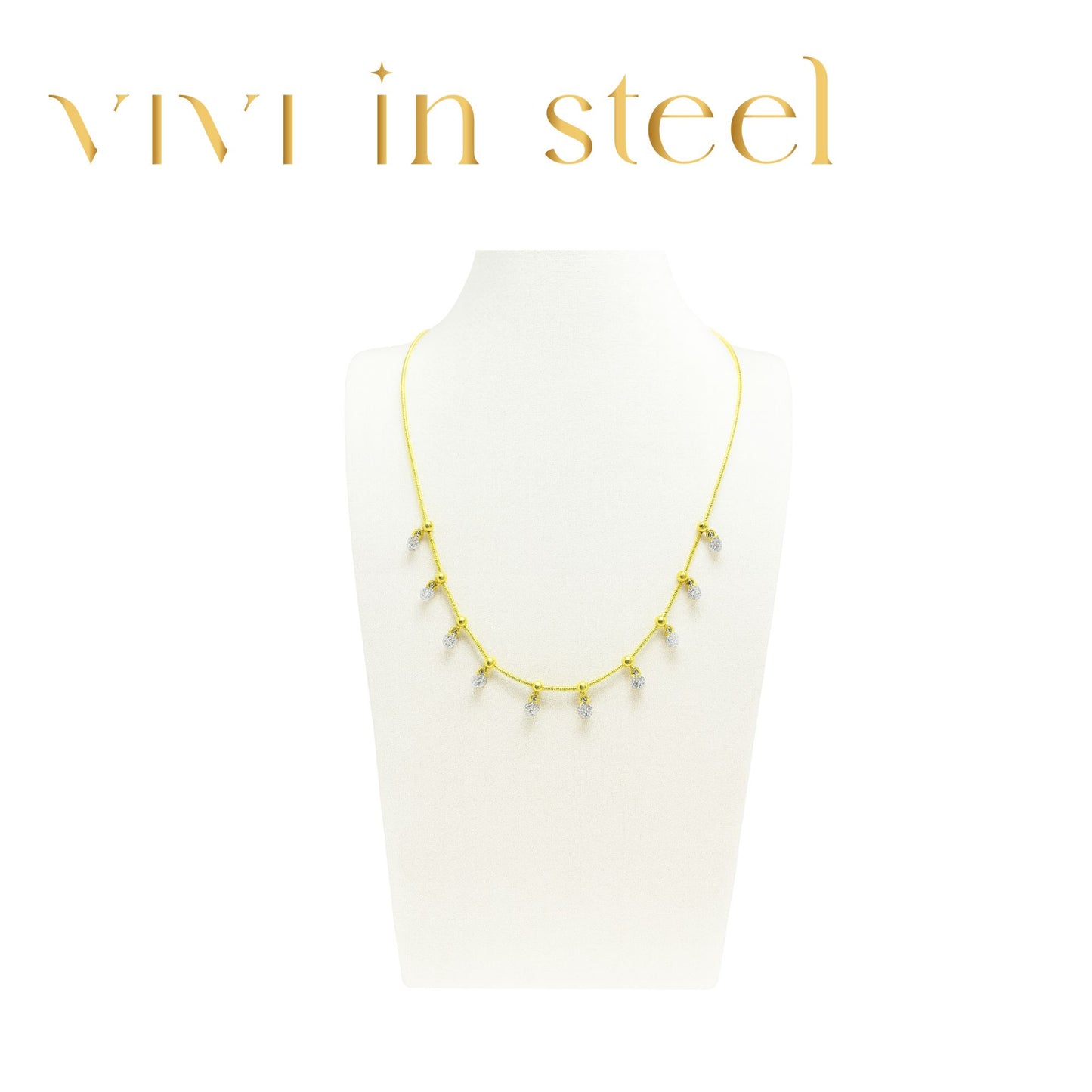 Collana Brillia gold