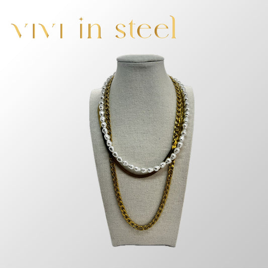 Collana Kros multi filo