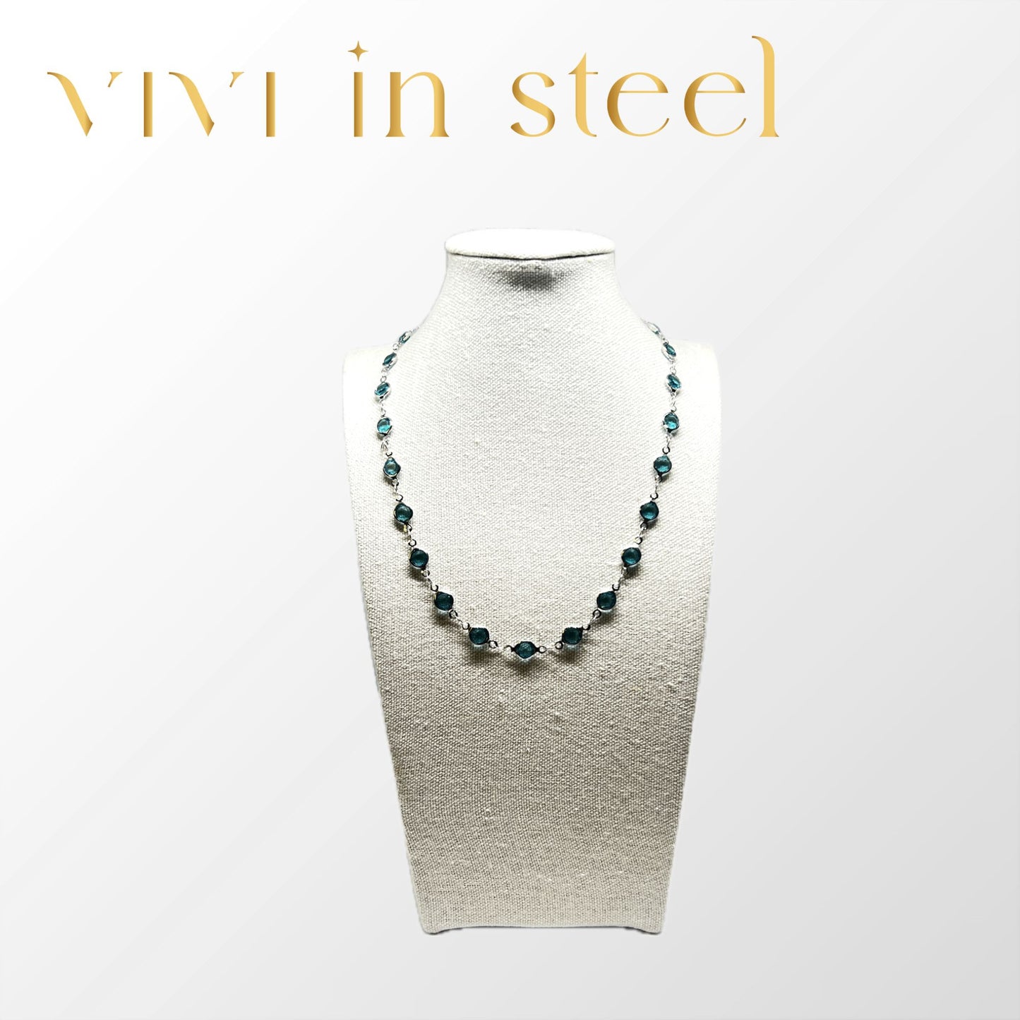 Collana Cristal base gold