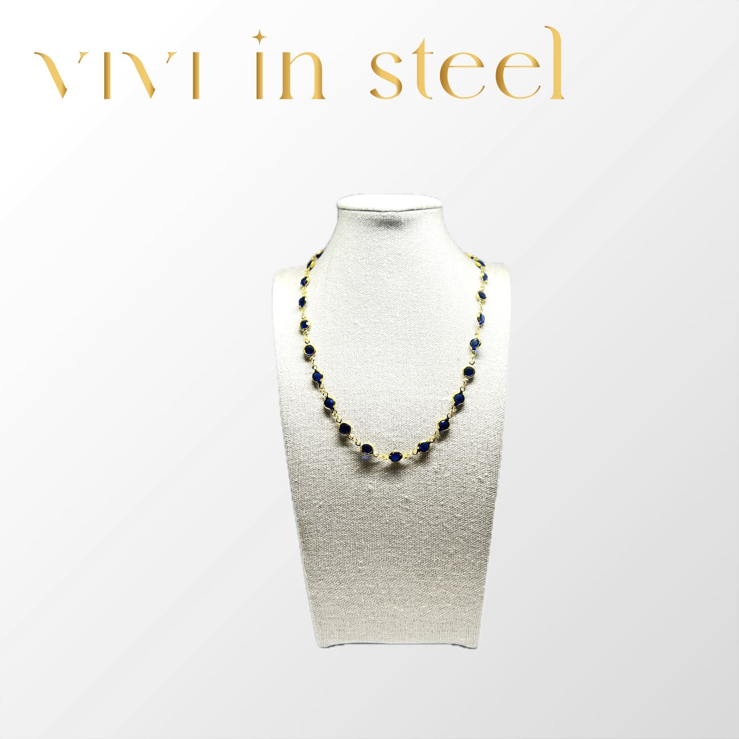 Collana Cristal base gold