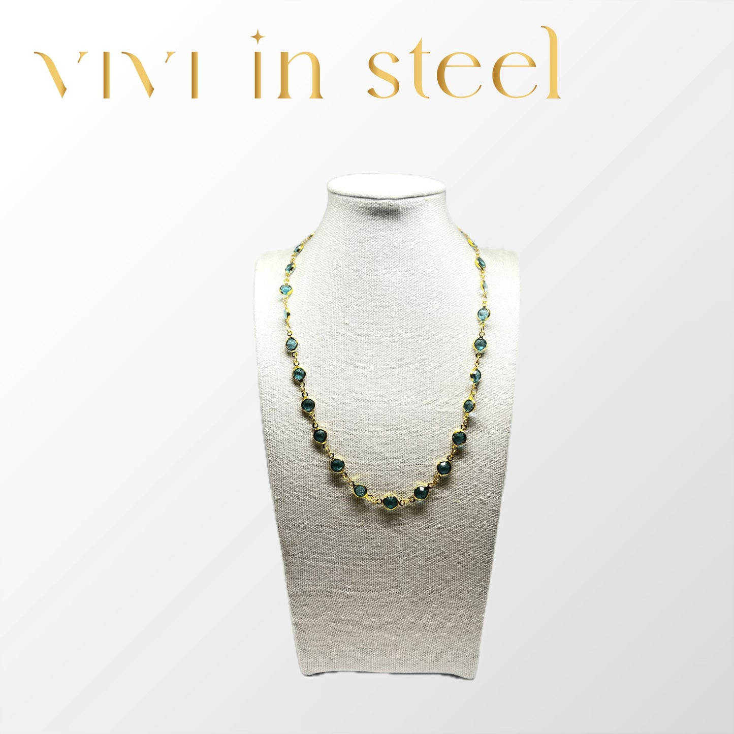 Collana Cristal base gold