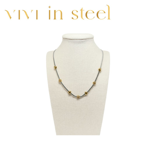 Collana bicolore Emera