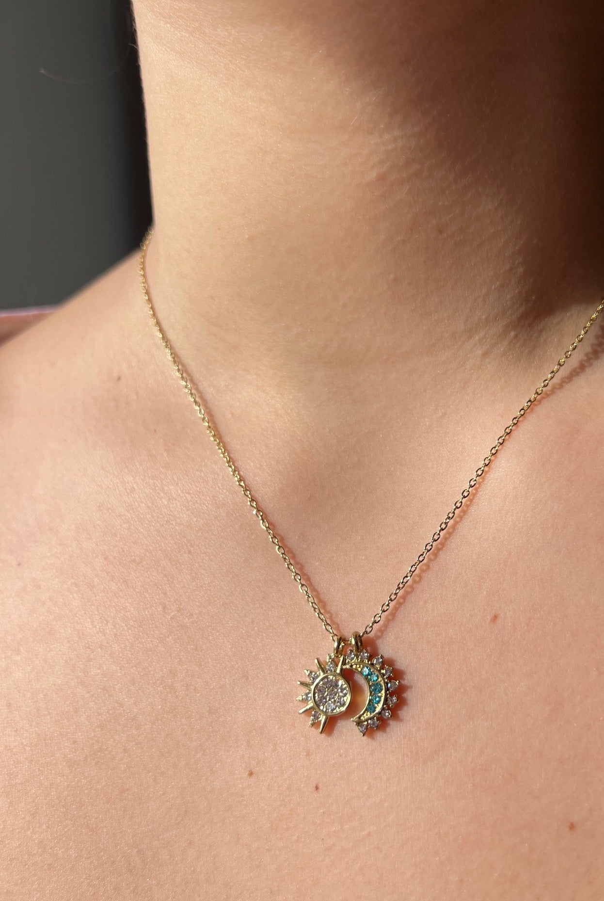 collana sole e luna