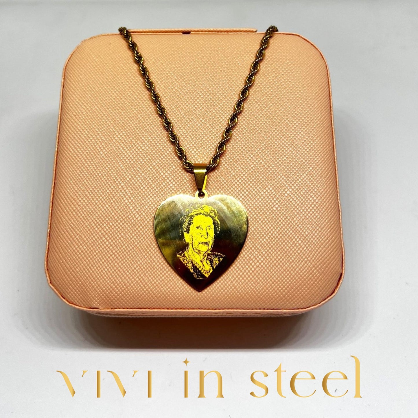 Collana torchon con ciondolo 55+5