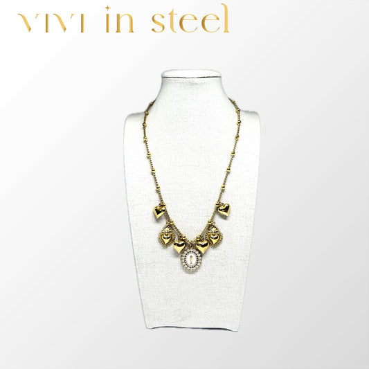 Collana madonnina sonaglio