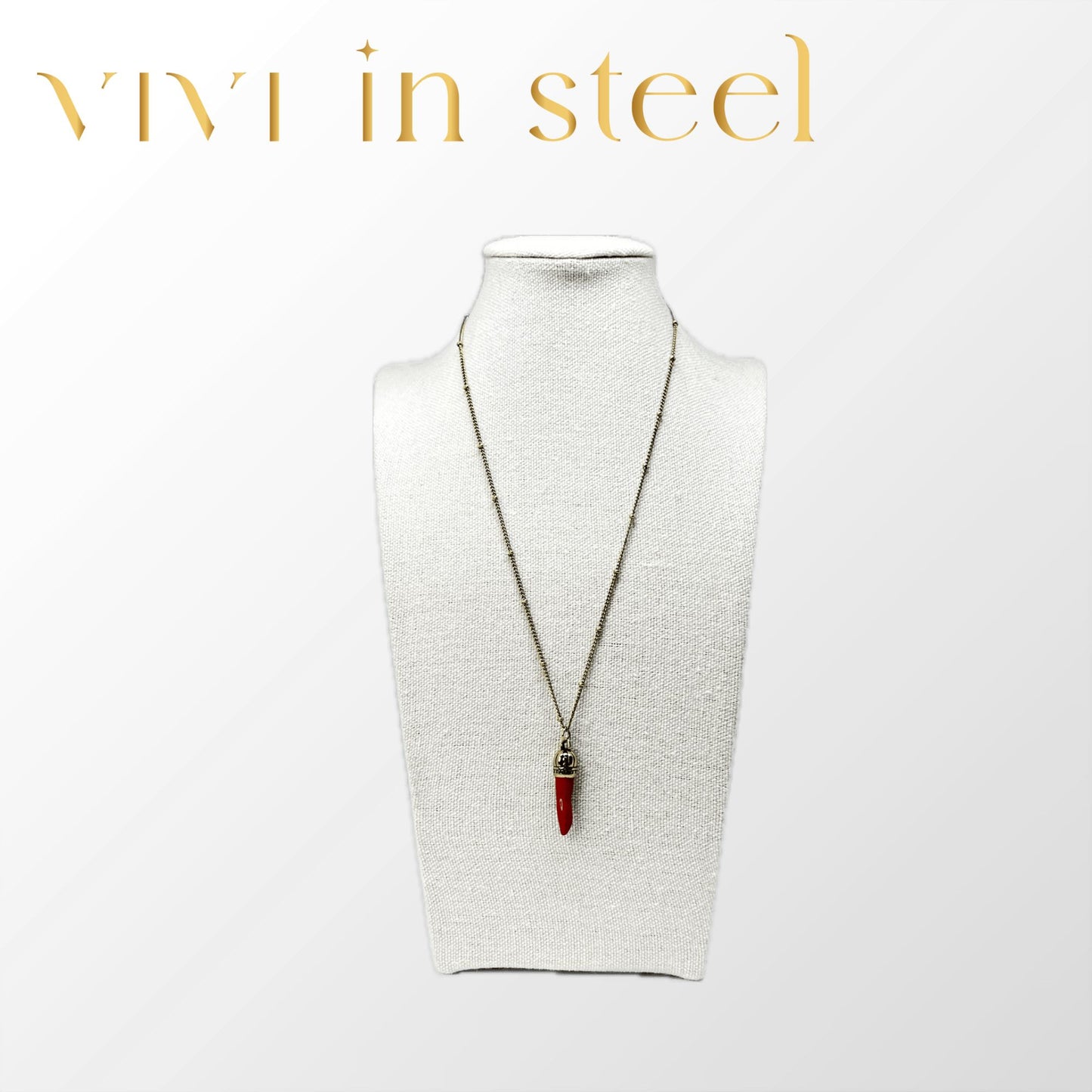 Collana peperoncino gold