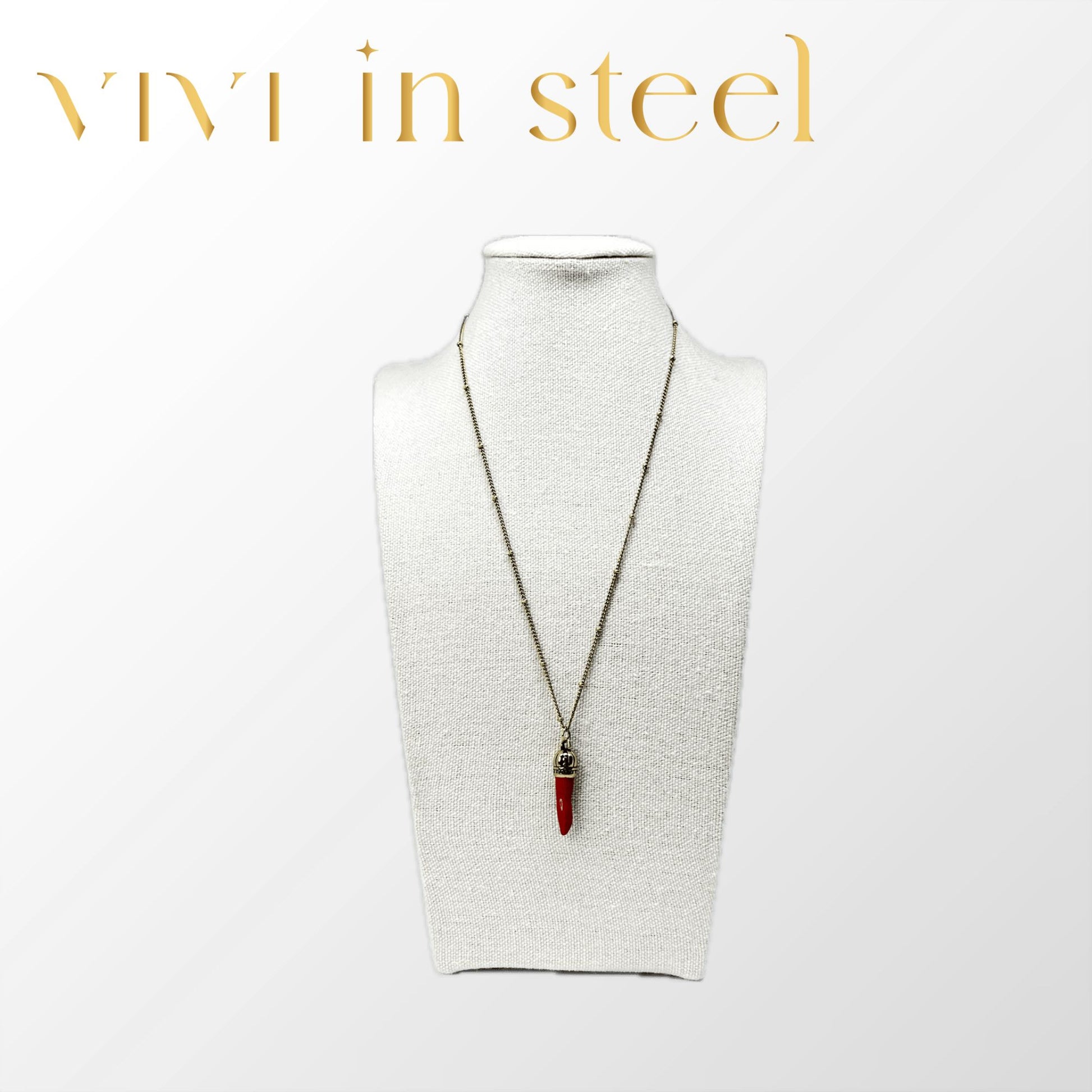 Collana peperoncino gold