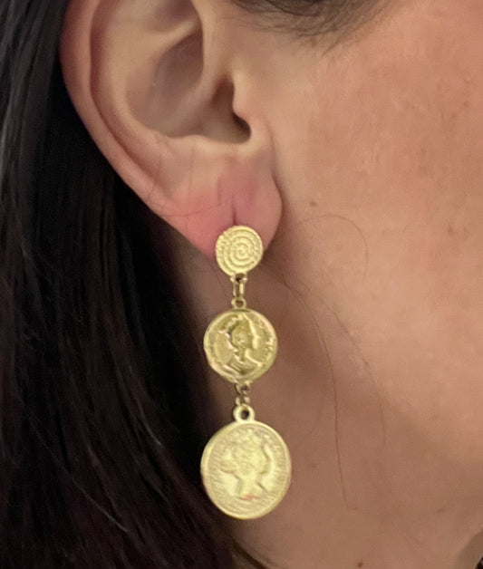 Orecchini moneta