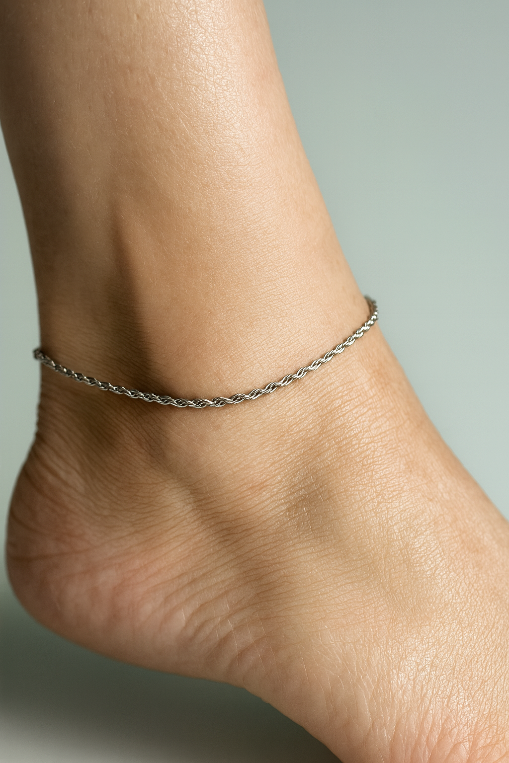 Cavigliera Torchon in Acciaio Inossidabile - Anallergica e Resistente