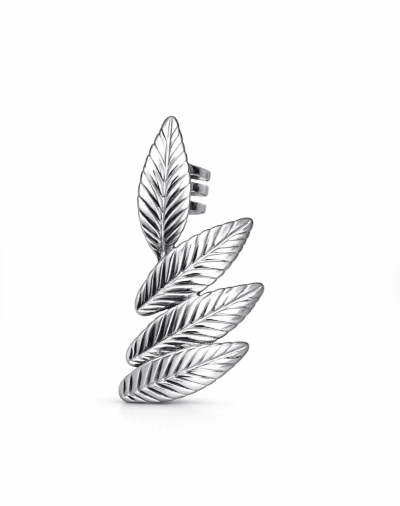 Orecchino Foglia Earcuff