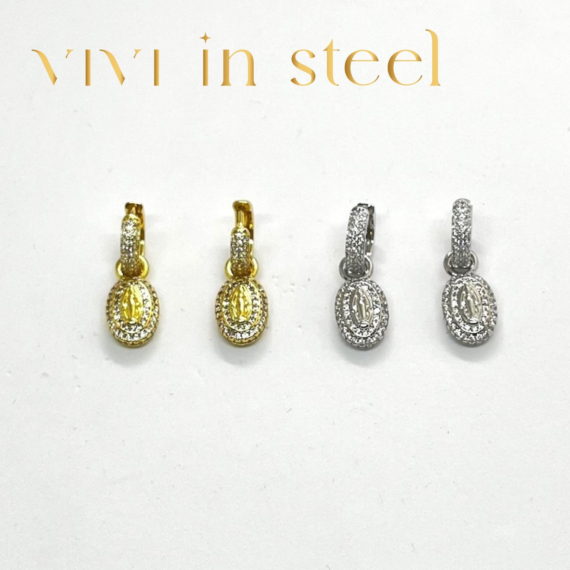 Lobini madonnina strass