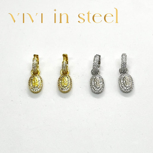 Lobini madonnina strass