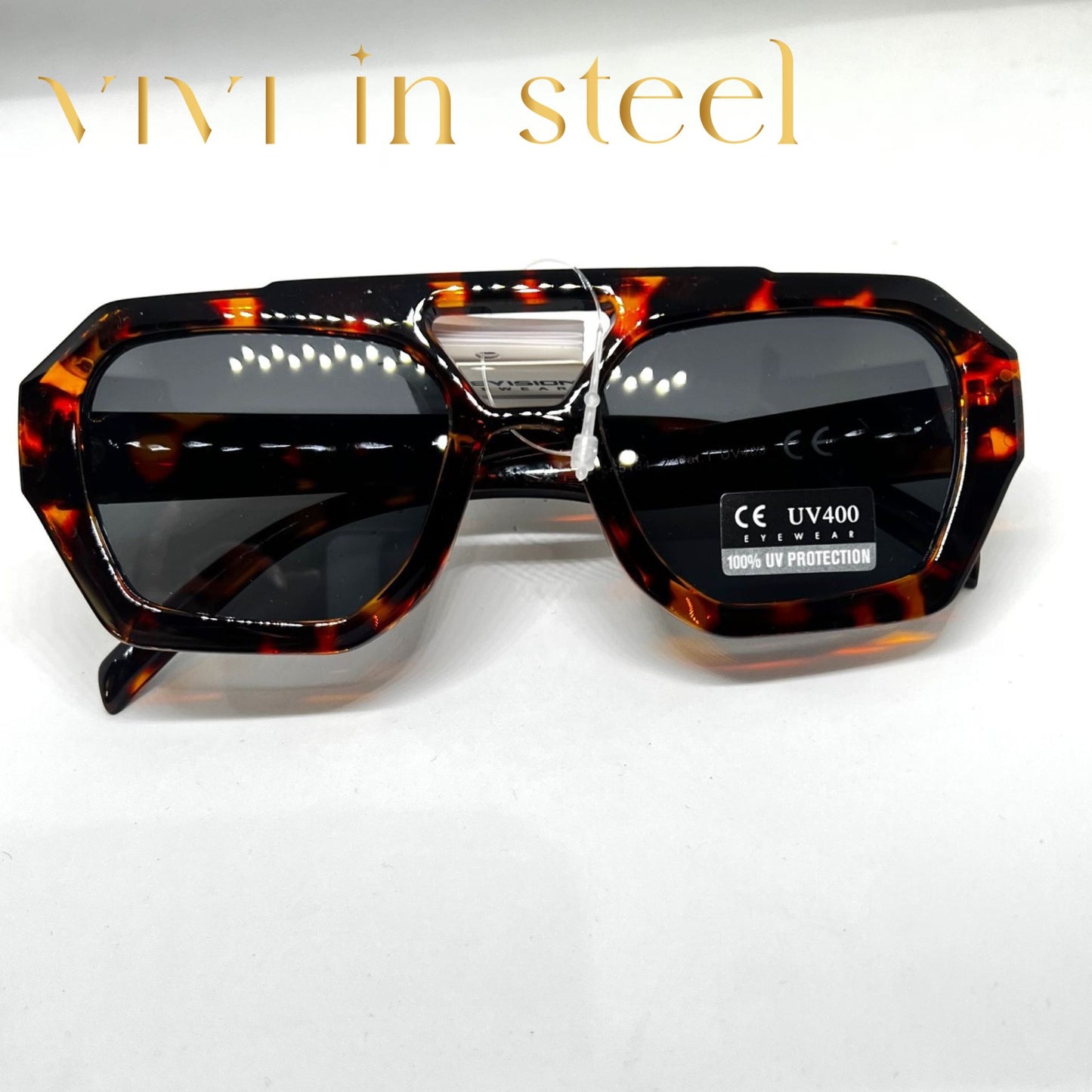 occhiali da sole maculati da donna