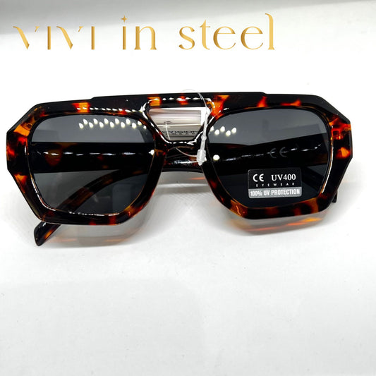 occhiali da sole maculati da donna