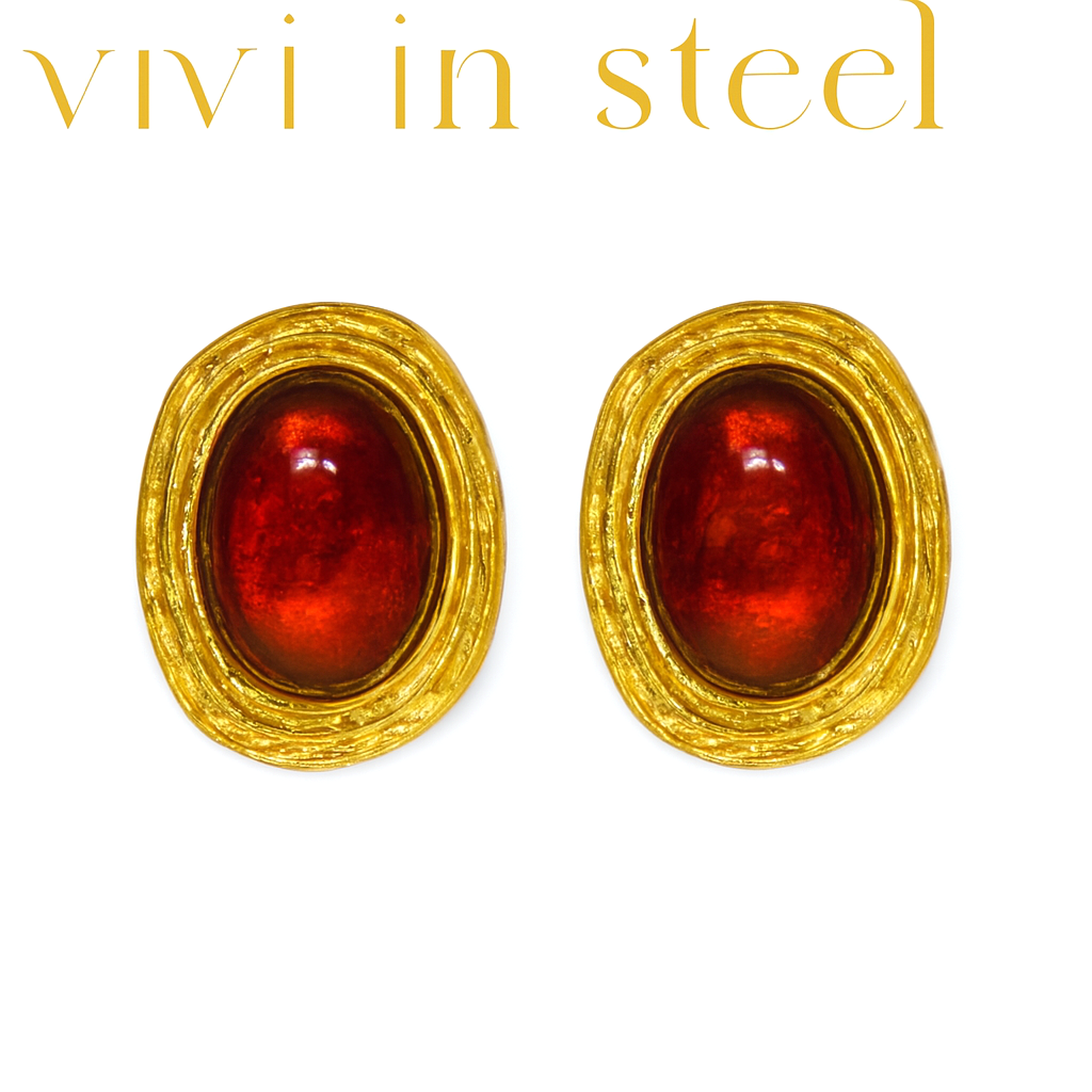 Orecchini Velvet acciaio 316L