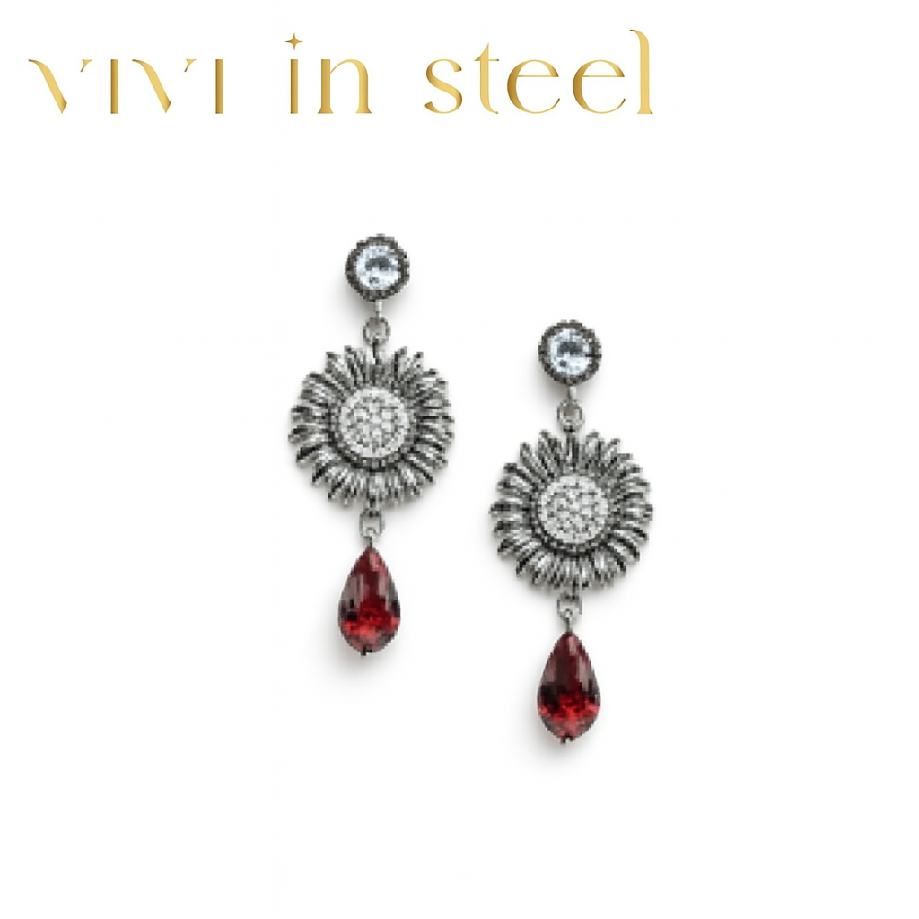 Orecchini Amber drop