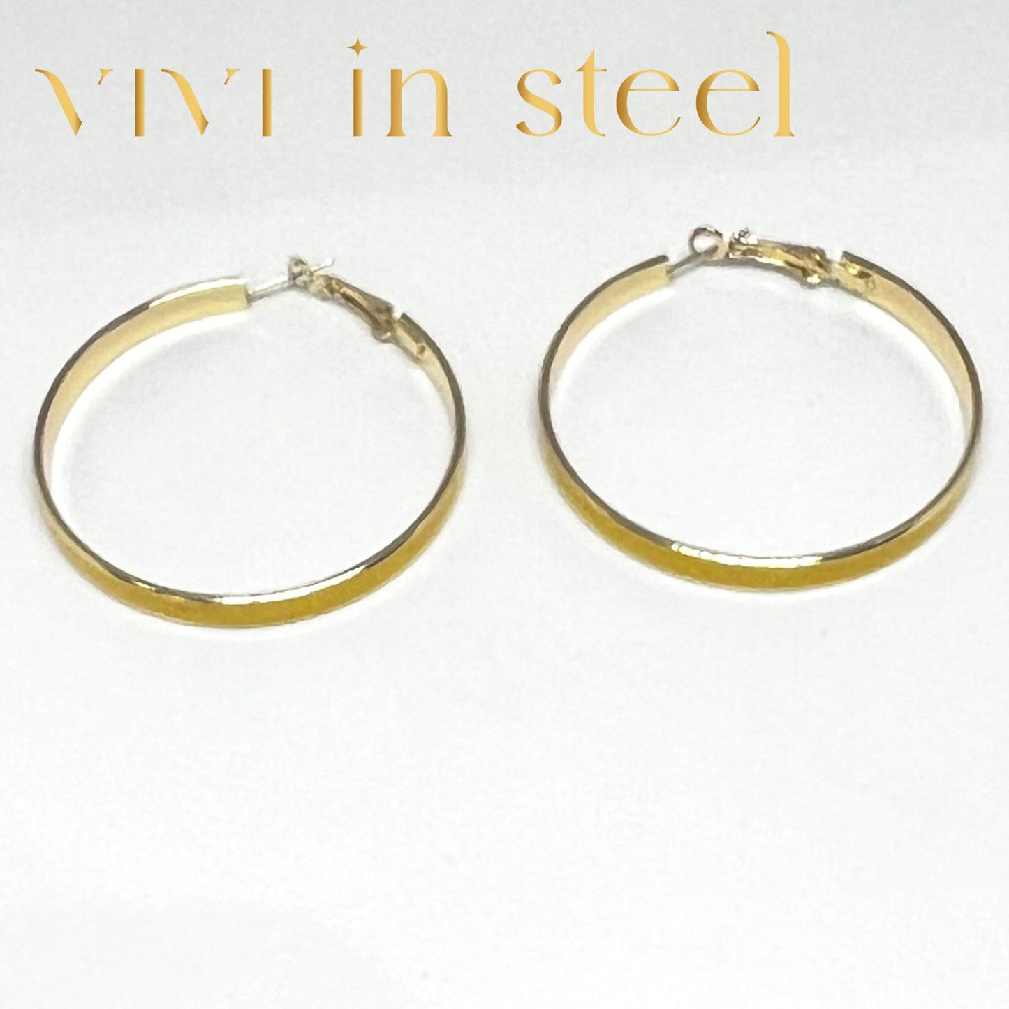 Orecchini in acciaio colorati donna