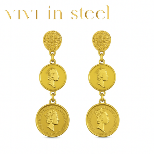 Orecchini moneta