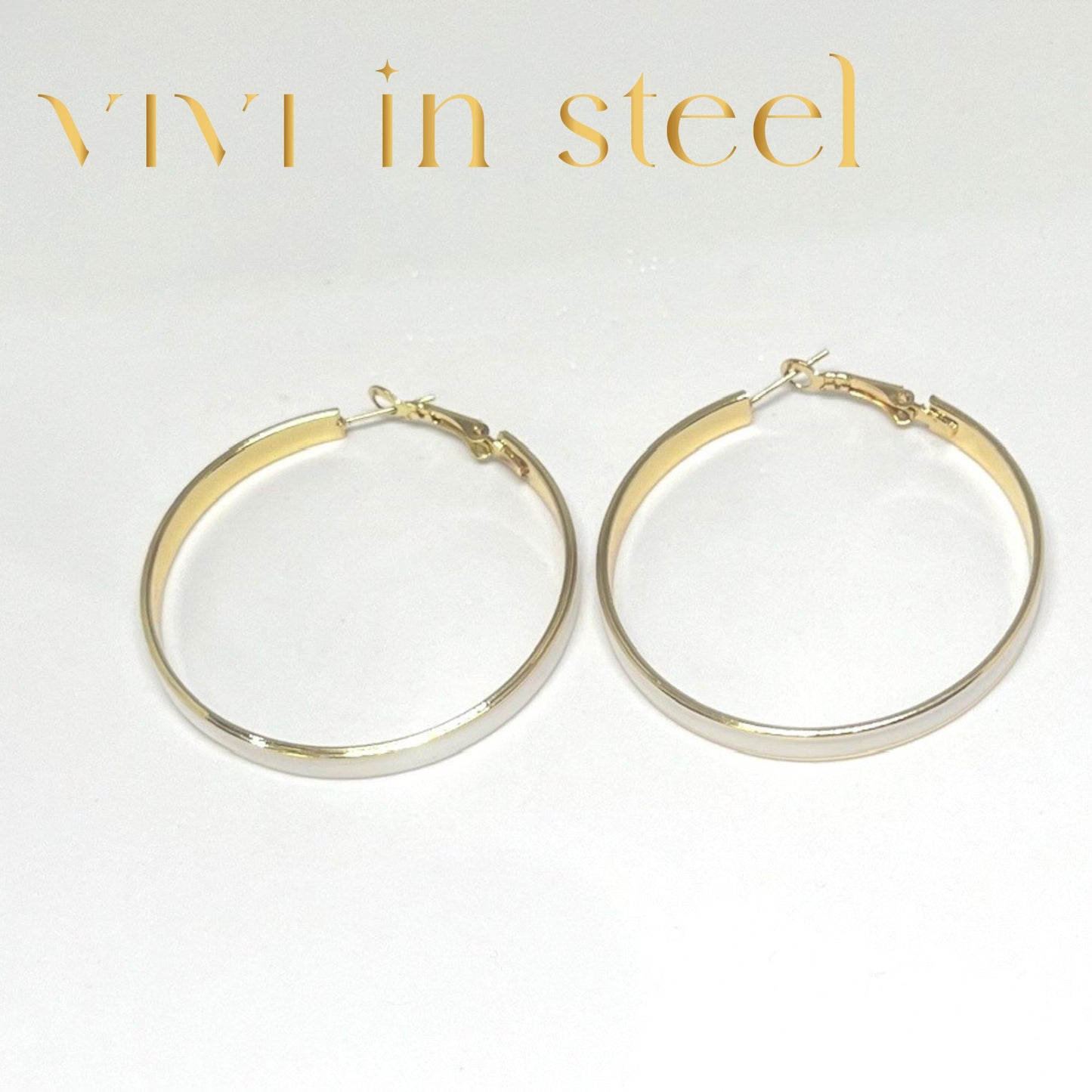 orecchini in acciaio colorati donna