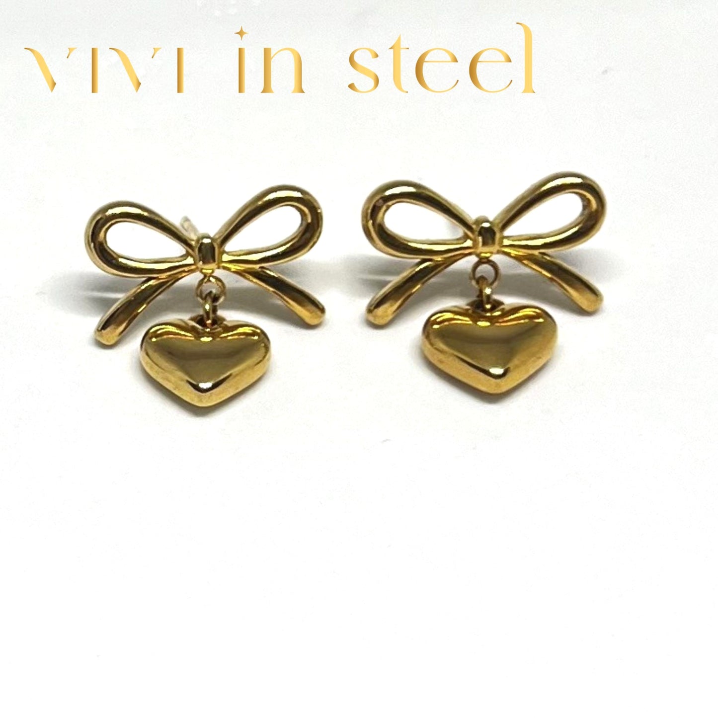 Orecchini fiocco love