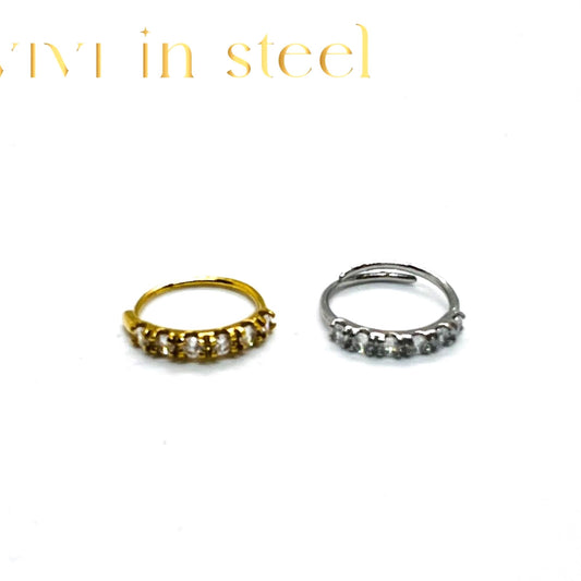 Anello in acciaio inossidabile da donna